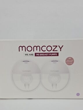 Momcozy M5 Dual Electric Breast Pumps - White